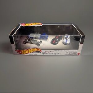 Hot Wheels Premium Collector Jay Leno's Garage 4 Die Cast Cars Model Set. Sealed